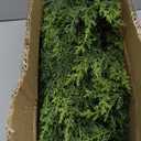 9FT Christmas Cedar Garland Artificial Realistic Green Faux Real Touch Winter Pine Garland for Mantle Fireplace Wall Table Indoor Outdoor Decoraiton