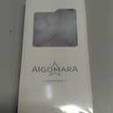 AIGOMARA for iPhone 16 Pro Case, Compatible with MagSafe, Cute Bowknot Pattern with Semi-Transparent Frosted Phone Case for Woman Gilrs Soft TPU and PC Back Protective Slim Phone Cover Black