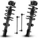 Front Struts Shock Absorber Sway Bar Links Kit Fit for Chrysler Town & Country 2008-2016, for Dodge Grand Caravan 2008-2016, Replace 171128L 171128R K7258 (4Pcs)