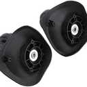 1 Pair Luggage Suitcase Wheels PVC Suitcase Replacement Wheels great Accessory for Luggage Suitcase (W041-2 L)