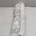 2x6 Kitchen Runner Rugs Non Skid Washable, Moroccan Trellis Rug for Hallways, Soft Low Pile Carpet Floor for Entryway Bedroom Bathroom Laundry (Blue)