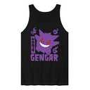 Mens Black Tank Tops Pokemon Character Tops XL