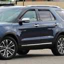 Window Rain Guards Visors for 2011 2012 2013 2014 2015 2016 2017 2018 2019 Ford Explorer, Window Vent Wind Shades Deflectors Shield for 11-19 Explorer