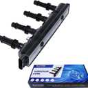 Ignition Coil Pack Compatible with 1.4L Turbo Chevy Cruze Sonic Trax Volt Cadillac ELR Buick Encore 2011 2012 2013 2014 2015 2016 2017 2018 2019 2020, Replace D521C UF669 55577898 55579072 25198623