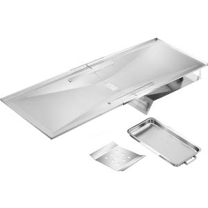 463230515 Grease Tray Replacement Parts for Charbroil Grill Parts 463240115 463230514 463230710 Adjustable Drip Tray 5 / 6 Burner Catch Pan G416-0015-W1 G651-1200-W1A Grill Parts with Pan Tank Shield