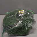 Jutom 100 Ft 0.28 Inch Christmas Miniature Artificial Pine Garlands Mini Pine Greenery Roping Garlands Mini Thin Wired Stems for Christmas Crafts Holiday Outdoor Decor (Green)