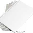 Sax Sulphite Spiral Bound Book Making Pre-Punched Paper, 80 lb, 6 X 9 in, 500 Sheets, White, Pack of 500
