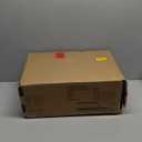 LAATOOREE Nightstands Set of 2, Small Side Table, Bedside Table with Fluted Door, Solid Wood Feet; Modern Mid-Century End Table for Bedroom, Small Space (Natural)