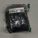 SUUKSESS Women Tummy Control Tankini Bathing Suit Ruffle High Waisted Swimsuit (Large, 60 Black)