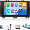 Naifay Android Car Radio for Toyota Prius 2010-2015 (Fit J.B.L Version), 2+32G 9inch IPS Touch Screen for Toyota Prius Head Unit with Carplay Android Auto Bluetooth FM GPS WiFi SWC Camera+Can Bus
