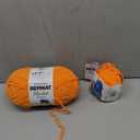 Bernat Blanket Brights Carrot Orange Yarn - 2 Pack of 300g/10.5oz - Polyester - 6 Super Bulky - 220 Yards - Knitting/Crochet