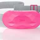 Slimpal AI Portable Heating Pad for Period Cramps, AI Smart Chip Long Safe Heat, Electric Cordless Back Belly Heating Pad for Menstrual Relief, Wearable Heat Belt Gifts for Her Women Girl, Bright Pink