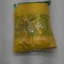 Morezi Dog Zip Up Raincoat with Reflective Buttons, Rain/Water Resistant, Adjustable Drawstring, Removable Hood, Raincoats with Legs 8lbs to 80lbs - Yellow - XL