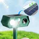 2026 Ultrasonic Animal Repellent Outdoor Deer Repellent Devices Solar Animal Repeller