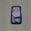 GUSTAVE Magnetic Stand for iPhone 16 Pro Case [Fit for Magsafe] [Built-in 9H Tempered Glass Screen Protector] Full-Body Shockproof Military-Grade Protective Case Blue