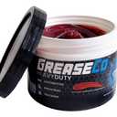 Wheel Bearing Grease Red And Tacky Automotive Lubricant Tub Jar | Car Grease | Axle | Thick MultiPurpose Red Grease | Bearing Packer Grease | Rod | High Temp | Tractor | Lithium | Trailer Hitch | 5th Wheel | HeavyDuty 1 LB