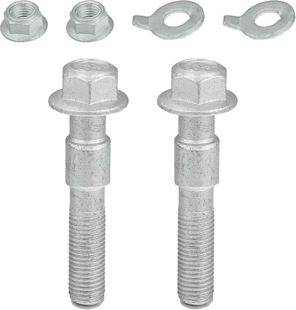 X AUTOHAUX 2 Set Alignment Camber Caster Castor Adjusting Bolt Kit for Dodge Sprinter 3500 2007-2009 for Honda Fit 2007-2019 for Hyundai Elantra 2007-2017