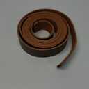 JinRuiKJ Top Grain Leather Strap - 1 Inch Wide 72 Inches Long Brown Leather Strips - Very Suitable for DIY Arts & Craft Projects, Traction Ropes, Bag Straps, Furniture Handles