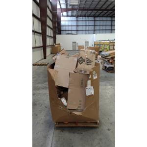 Pallet of salvage items
