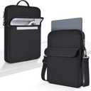 13 inch Laptop Sleeve Case Shoulder Bag for 2026 MacBook Air 13.6 in M4 M3 M2, Neo 13-inch Padded Shockproof Accessory Pocket