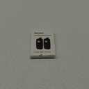 2 Replacement for Multicode Linear 3089 Garage Gate Door Opener Remote Transmitter,308911,MCS308911,10 dip Switch 300mhz,Black