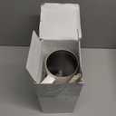 Hydro Flask Travel Tumbler with Handle, Lid and Straw - Insulated Stainless Steel in Ivory 40oz Trek Tumbler, No Lid