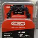 Oregon 105670 Replacement Guide Bar and Chainsaw Chain Combo, 18-Inch, Fits Stihl, Grey