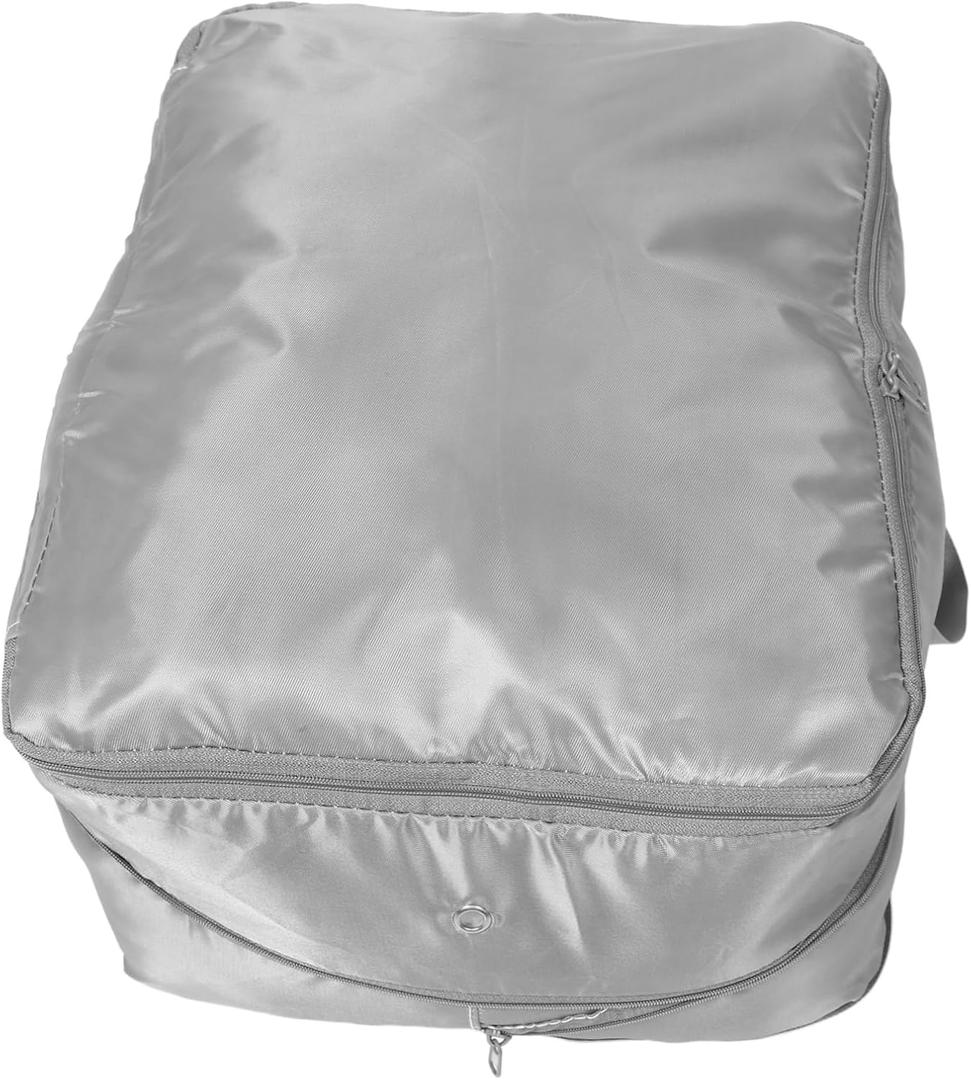 LIFKOME Packing Cube Compression Organizer Bags for Travel Space Saving Storage for Clothes Blankets and Accessories Design for Moving and Closet Organization