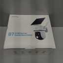 Wansview Solar Camera Outdoor Wireless-2K 360PTZ Cameras for Home Security with Dual Lens, Solar Panel/Battery Powered, PIR Detection, Color Night Vision, 2.4Ghz Wi-Fi Only, Works with Alexa