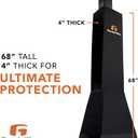 Goalrilla Deluxe Weatherproof Basketball Pole Pad for Ultimate Protection and Player Safety, Black