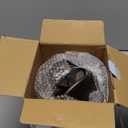 Metal Roof Bird Feeder - Chew Proof for Outdoor Hanging Wild Bird Seeds. Bronze (1.7lb:Bronze)