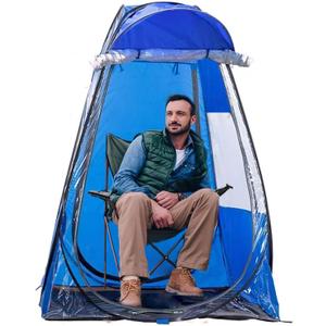 Sports Tent Weather Proof Pod, Sports Tent Pod Outdoor Lightweight Portable Instant Pop Up Shelter for Cold Weather, 1 Person, Fishing