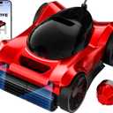 FL-01 Robotic Pool Vacuum Cleaner for Large Pool Up to 6458 Sq.ft, 2.4GHz Wi-Fi Buoy Signal Receiver | 8H Runtime | Pool Vacuum Robot for In-Ground Pools, One-Button Auto Park Smart APP/Remote Control