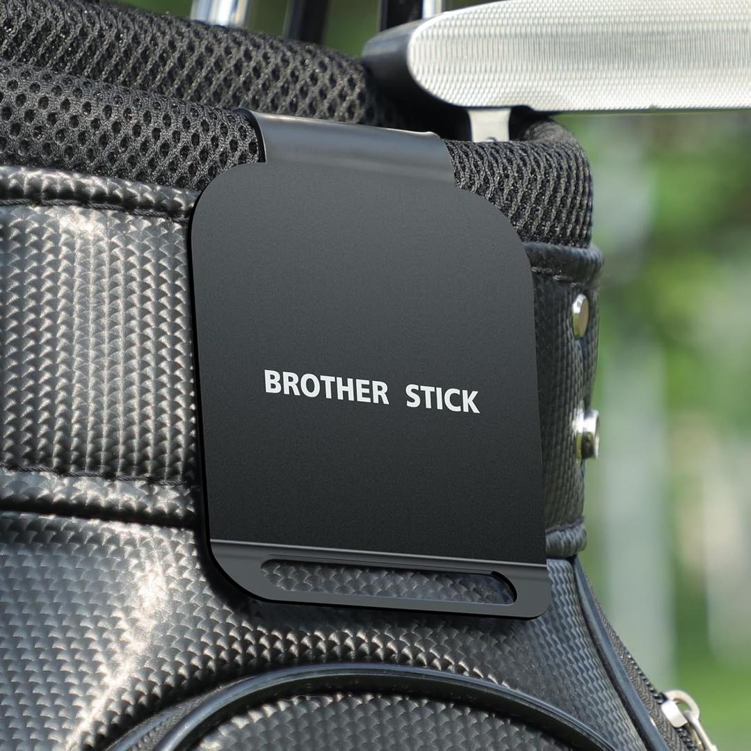 Metal Landing Pads for Golf Bag Accessories for Men, Golf Club Bag Accessories for Golf Rangefinder Magnetic Golf Towel, Golf Flask Golf Speake Large Landing Area Carabiner Accessories