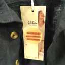 Dokotoo Womens Casual Short Sleeve Side Split Button Down Long Kimonos Cardigans Swimsuit Cover Ups Summer Beach Dress, L