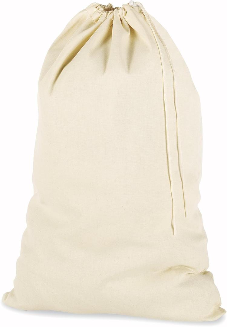Whitmor Natural Cotton Laundry Bag