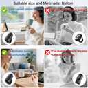 Scrolling Ring Remote for TikTok YouTube IG Shorts Video Landscape Portrait, Fingertip Wireless Scroller Page Turner Clicker for Kindle APP Compatible with iPhone iPad Android Phone Tablet