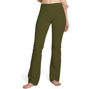 Houmous XXL 35'' Inseam Women's Cotton Bootcut Pants Inner Pocket