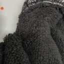 AOFITEE Dog Coat, Warm Dog Jacket, Fullbody Winter Coat Snowsuit for Dogs, Waterproof Puppy Puffer Jacket Snow Coats with Legs, Pet Fleece Vest, Cold Weather Coats for Small Dogs, Medium (Black)