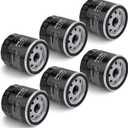 49065-0724 Oil Filter 49065-7010 AM107423 for kawasaki FX850V FX801V FJ180V FH381-721V FH601-770D FX751-FX1000V Models,Club Car 1016467 S-tens 120-634 49065-2071 Engine Oil Filter, Pack of 6