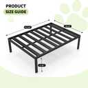 Dog Bed Frame,with Two Storage Drawer,Suitable for Various Dog Beds