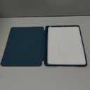 iMieet iPad 9th Generation Case 2021/iPad 8th Generation Case 2020 10.2 Inch with Pencil Holder, iPad 7th Gen 2019 Case with Soft Baby Skin Silicone Back, Auto Wake/Sleep Cover (Teal)