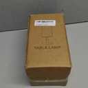 Small Industrial Table Lamps Dimmable, Bedside Lamps for Nightstand,End Table Side Desk lamp with Rustic Black Metal Cage Lampshade for Bedroom, Kids Room Living Room 2700K LED Bulb Included (TREE)