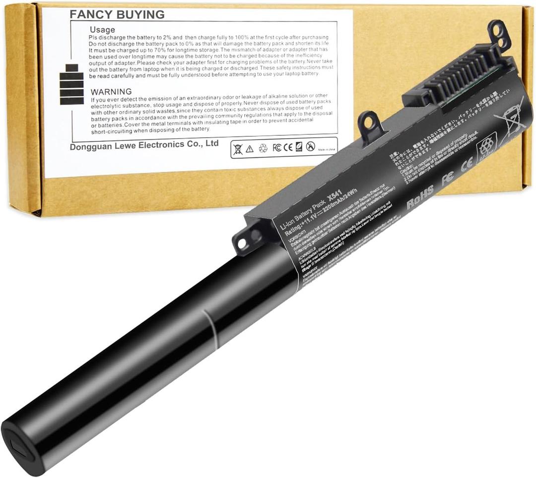Fancy Buying Laptop Battery for Asus X541 X541S x541N X541NA X541U X541UA X541SA X541SC X541UV X541SC R541N R541U R541UJ R541UA R541UV F541 F541U F541UA Series A31N1601 A31LP4Q