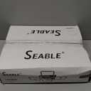 Dimmable Modern LED Ceiling Light 8-Square Black Flush Mount LED Ceiling Light with Remote for Living Room Bedroom Close to Ceiling Light Fixture