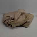 Faraday Fabric Radiation Shielding Bed Brown Canopy - Circle EMF Protection, Block 5G, Radiation Shielding Sleep, Medium