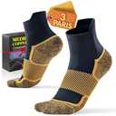 Firm Copper Compression Ankle Socks 20–30 mmHg for Women & Men (3 Pairs) – Medical Support for Circulation, Swelling, Odor Control & Foot Fatigue, Medium Size