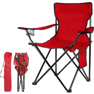 Damei century Folding Camping Chairs- Lightweight, Portable Chair for Beach, Lawn, Outdoor Sports, 19.7" L x 19.7" W x 31.5" H