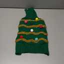 Cyeollo Dog Sweater Dog Christmas Sweaters Turtleneck Glitter Holiday Doggie Clothes for Cold Weather Winter Pet Outfits for Dogs (Medium)