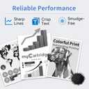 TN760 Toner 2 Pack Compatible Toner for Brother TN-730/TN-760 TN760 TN730 Work with Brother MFC-L2710DW MFC-L2750DW HL-L2395DW HL-L2370DW DCP-L2550DW HL-L2390DW Printer, TN-760/TN-730
